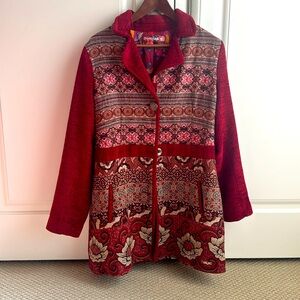 Gorgeous fall coat from Desigual EXCELLENT size 42